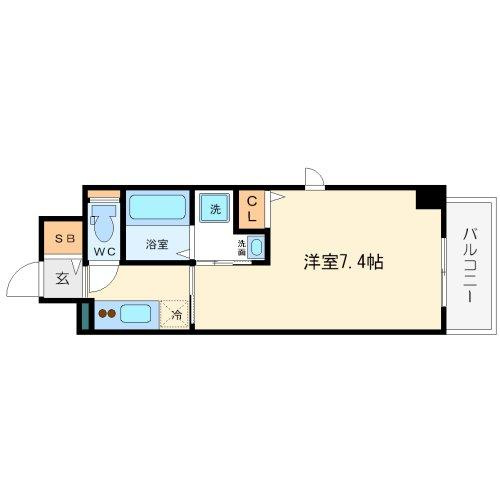 ドゥーエ立売堀の間取り|ドゥーエ立売堀　間取り