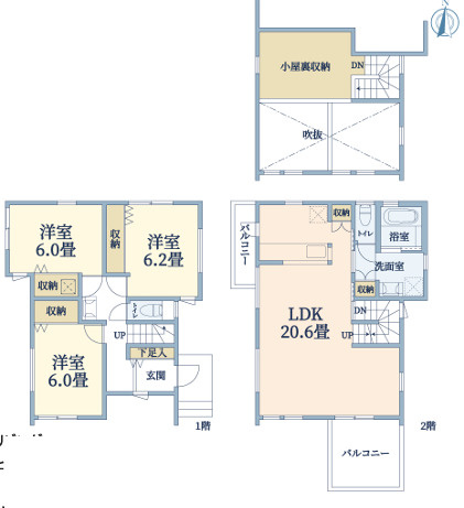 茅ヶ崎市東海岸北５丁目　新築戸建