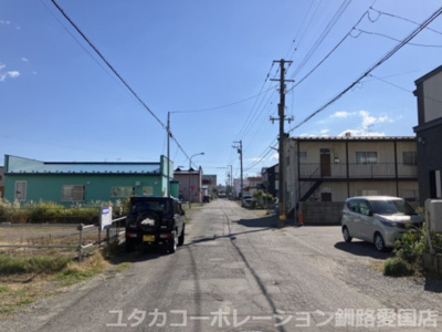【前面道路含む現地写真】 | 白金町23番14売地