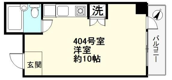 西新宿ハイホームの間取り