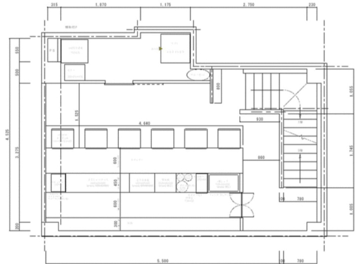 IMAEDA連尺町ビルの間取り|2階