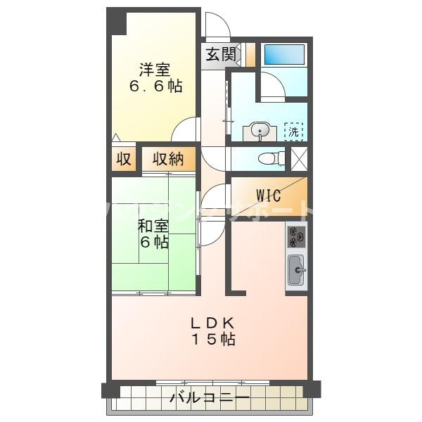 コンフォート西神戸の間取り