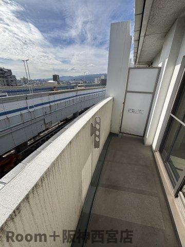 セレニテ甲子園Ⅰのバルコニー