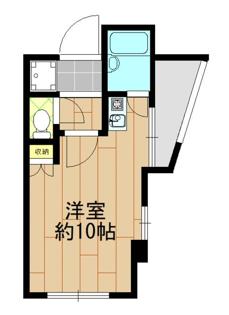 エーエスホームズ中村橋の間取り