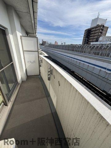 セレニテ甲子園Ⅰのバルコニー