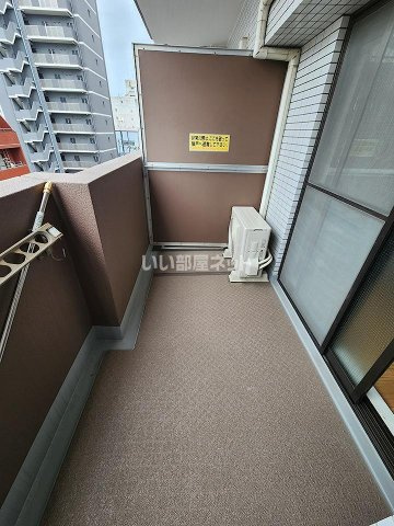 ダイアパレス鶴見町のバルコニー|落ち着いた時間を過ごせるバルコニーです
