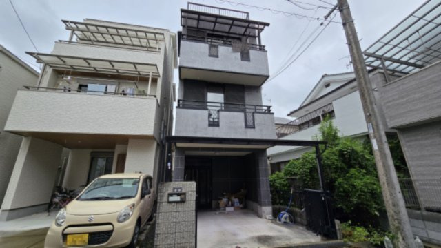 茨木市庄1丁目　軽量鉄骨造戸建