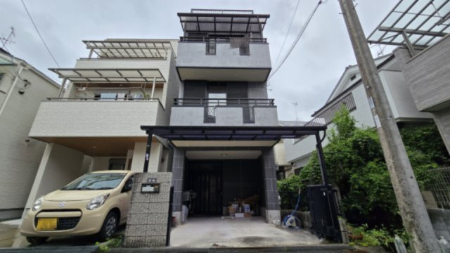 茨木市庄1丁目　軽量鉄骨造戸建