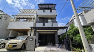 【外観】 | 茨木市庄1丁目　鉄骨造戸建 | 鉄骨造3階建