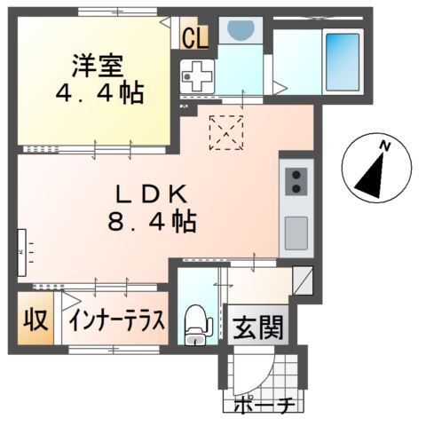 仮）スターテラスⅡ中野東の間取り