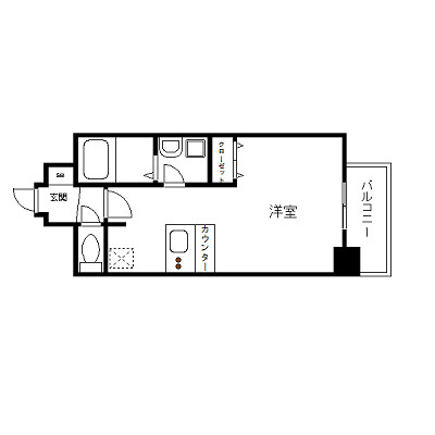 クレセント尼子の間取り