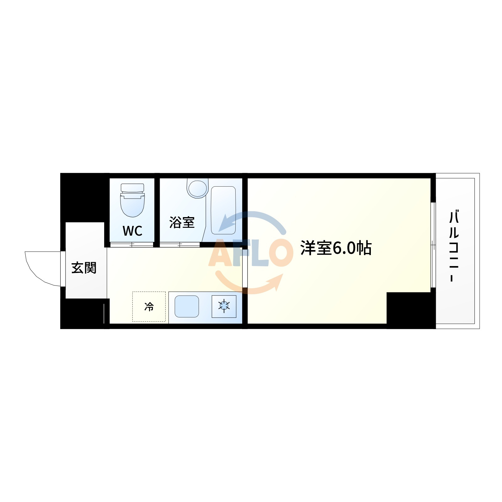 ハーバーメゾン弁天の間取り|ハーバーメゾン弁天　間取り