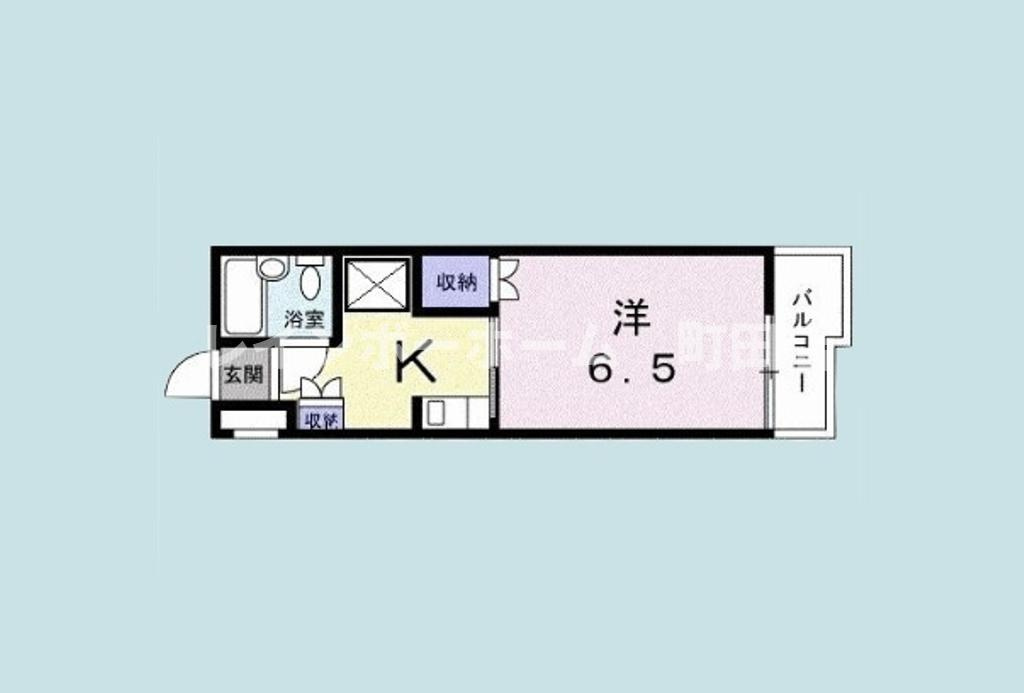 カーサ・ビアンカ※初期費用分割あと払いサービス利用可能物件の間取り