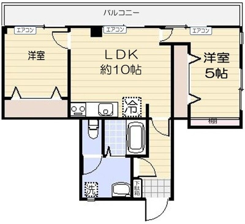 シャトー・ド・シャトンの間取り|間取りです。
