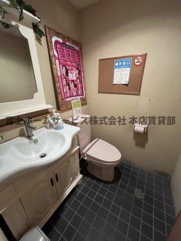 長居店舗の洗面所