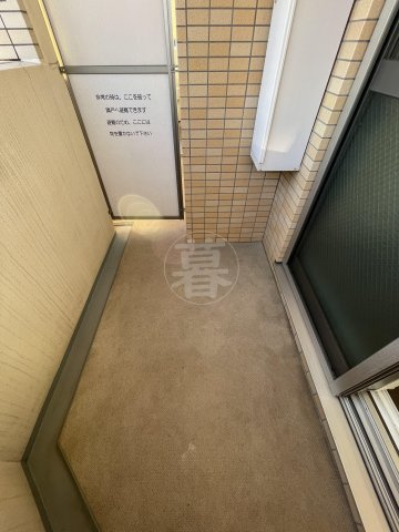 AQUA ARTESSIMO RICHESSEのバルコニー