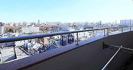池袋パークタワーのバルコニー