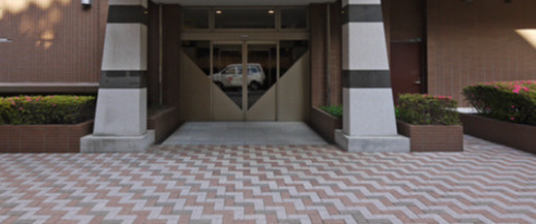 池袋パークタワーのエントランス