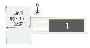 【区画図】 | 名古屋市中村区中村本町1丁目104-2【仲介手数料無料】新築一戸建て