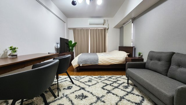 スカイコート神田弐番館の居間・リビング
