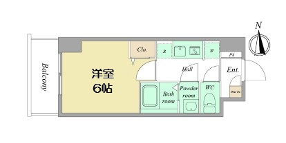 【間取り】 | ArtizA瓦屋町Ⅱ