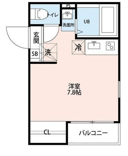 ドエル三ノ輪の間取り|間取りです。