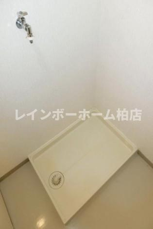 特典：仲介手数料が50％OFFです‼の設備|室内洗濯機置き場です