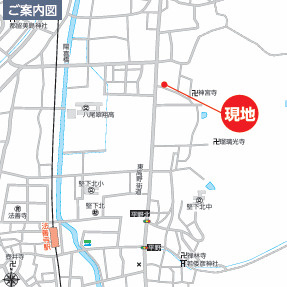 【地図】 | 八尾市神宮寺五丁目　新築戸建