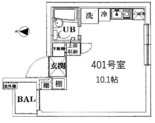 アマックス梅島の間取り