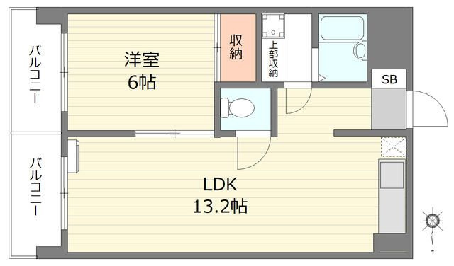 アメニティヤマノテの間取り