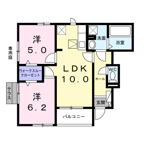 アネラの間取り