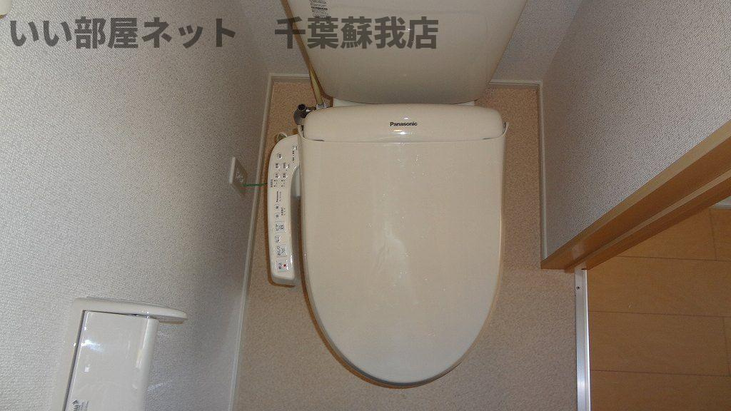 グリーンシー　Ｂのトイレ|清潔感のあるトイレです