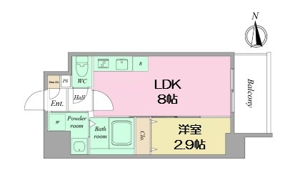 【間取り】 | ArtizA瓦屋町Ⅱ