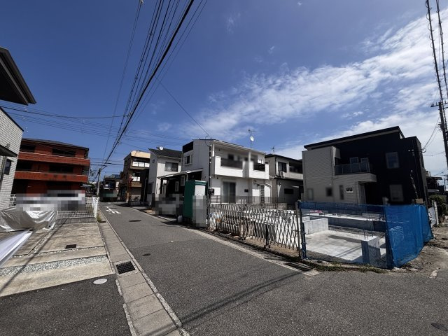 明石市東藤江2丁目新築戸建１号棟の前面道路含む現地写真|2026年9月12日撮影