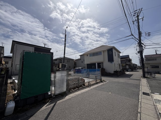 明石市東藤江2丁目新築戸建１号棟の前面道路含む現地写真|2026年9月12日撮影