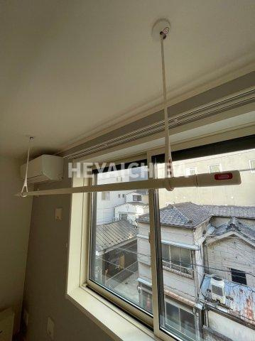 あざみビルの設備|室内物干し