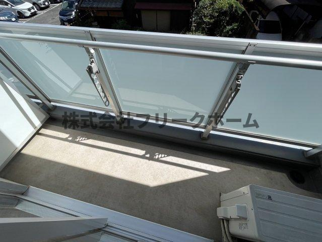 武蔵野市境１丁目の賃貸マンションのバルコニー
