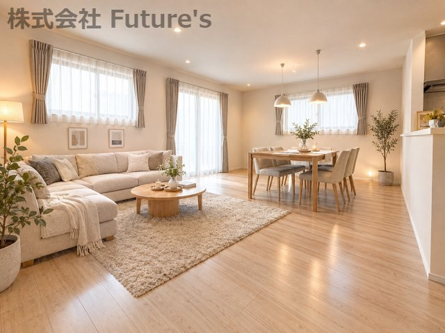 八潮市鶴ケ曽根　新築戸建　全3棟　A号棟