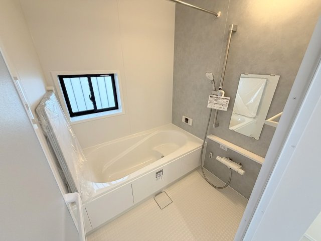 八潮市鶴ケ曽根　新築戸建　全3棟　A号棟の浴室|追焚・浴室乾燥機付きの快適な一坪バス