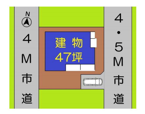さいたま市見沼区大和田町1丁目　中古戸建の区画図