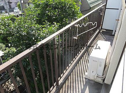 武蔵野市境５丁目の賃貸マンションのバルコニー