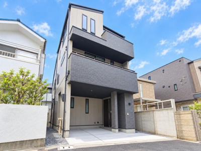 【外観】 | 【ご内覧頂けます】中野区丸山2丁目　新築戸建　11590万円 | 一部CG加工しております