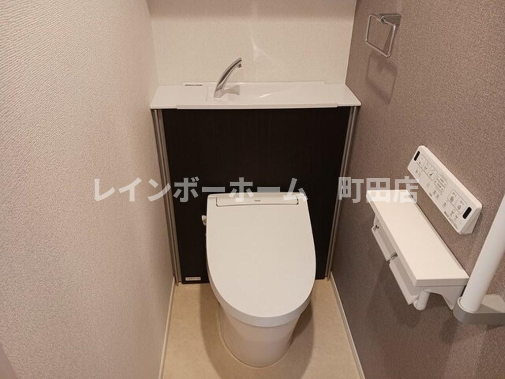 ヴェリーヌ※初期費用分割あと払いサービス利用可能物件のトイレ