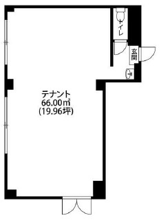 ベルクレール新宿の間取り