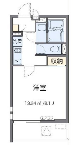 クレイノコナ　ヴィレッジⅡの間取り