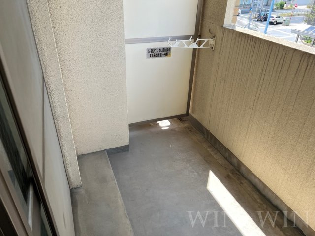 エスペランザのバルコニー|イメージ（同建物内別部屋の写真です）