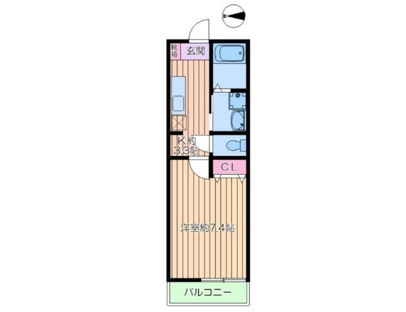ＷＥＬＬＤＥＮＣＥ国分寺の間取り