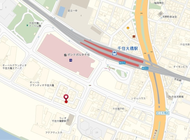 ＩＢＩＳ　ＣＯＵＲＴの地図|★案内図★