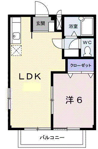 ファミール彩の間取り