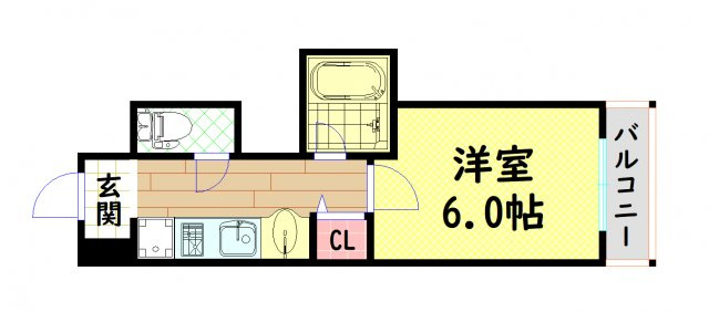 【間取り】 | エステムコート大阪城南II